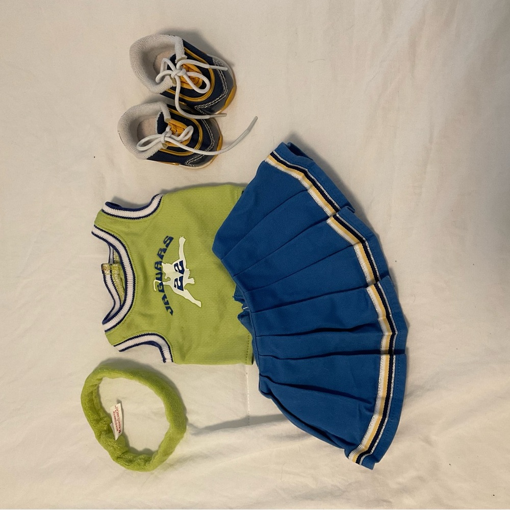 American Girl Jaguar Cheerleader Outfit